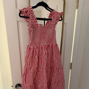 Hill House Ellie Red Stripe Size Medium Pucci inspired